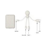 xoopar-mrbio-eco-friendly-power-pack-5000mah-multi-usb-cable-wheat