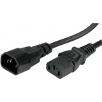 Value-Power-Cable-IEC-320-C14-IEC-320-C13-0.5m-Black-19.99.1505