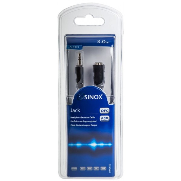 sinox-sxa3603-level-3-gold-cable-35mm-m-35mm-f-silm-black-30m