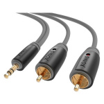 sinox-sxa3402-level-3-gold-cable-35mm-m-2rca-m-slim-black-20m